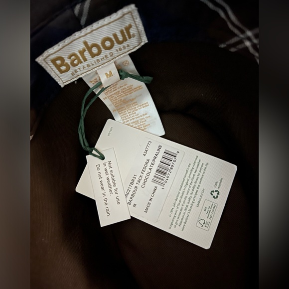 BARBOUR Tack Fedora Hat - Picture 4 of 4